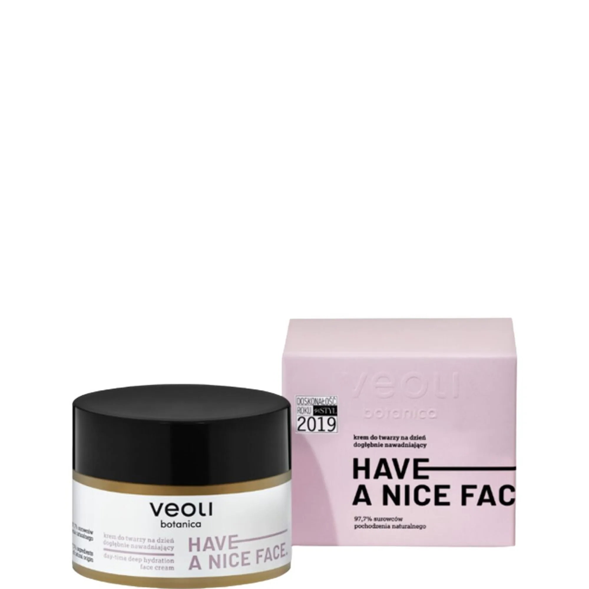 Veoli Botanica HAVE A NICE FACE Day-time deep hydration face cream Päivävoide
