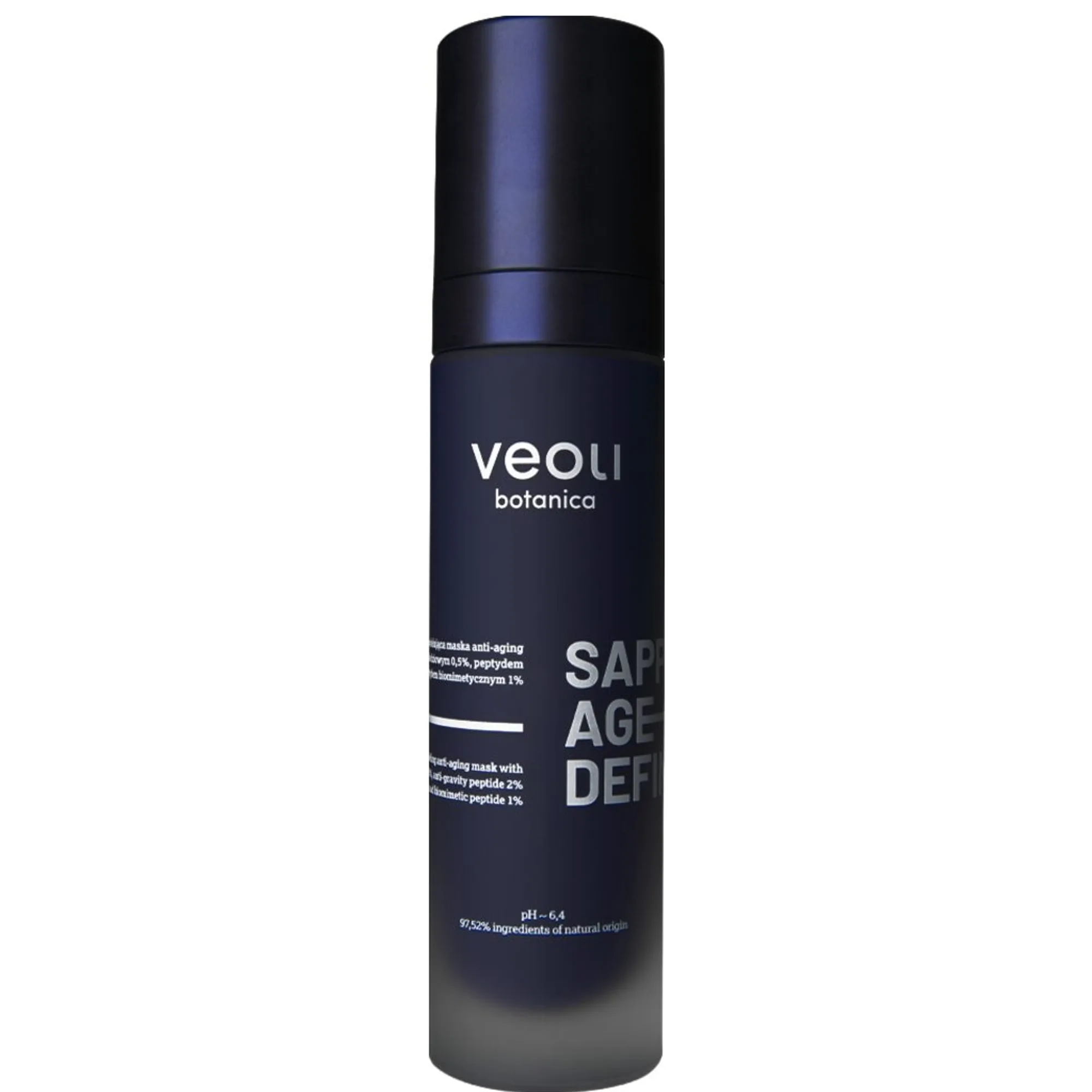 Veoli Botanica SAPPHIRE AGE-DEFINER Lifting and remodeling anti-aging mask Kasvonaamio