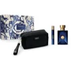 Versace Dylan Blue Pour Homme Edt 100ml Toilet Bag Giftset