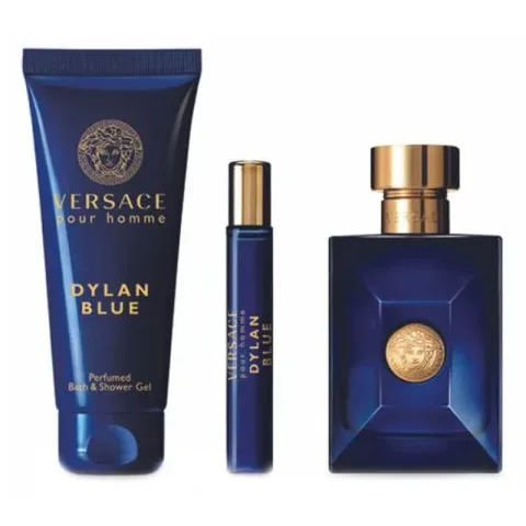 Versace Dylan Blue Pour Homme Gavesæt EDT 260 ml
