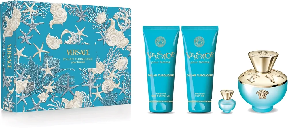 Versace Dylan Turquoise Pour Femme Presentförpackning för Kvinnor