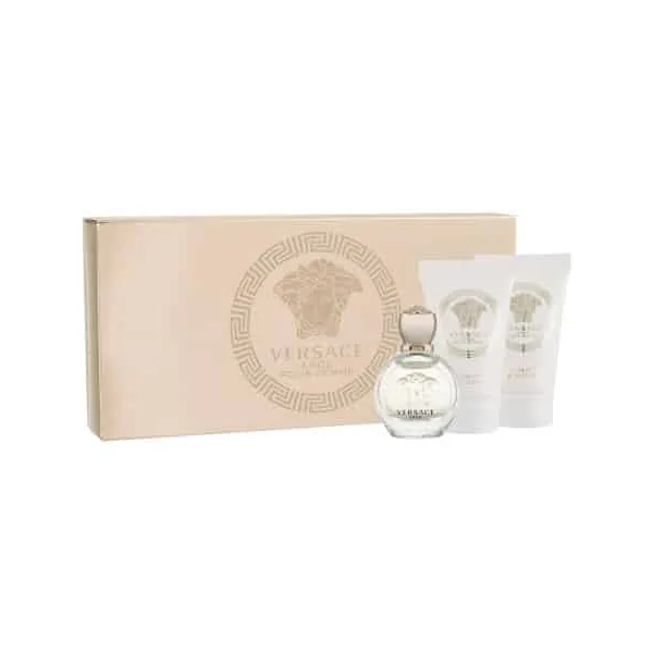 Giftset Versace Eros Pour Femme Edp 5ml + SG 25ml + BL 25ml