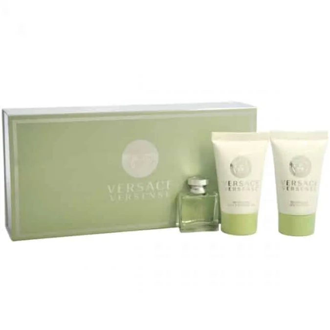 Giftset Versace Versense Edt 5ml + SG 25ml + BL 25ml