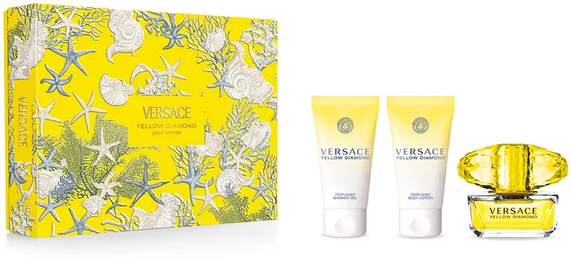 Versace Yellow Diamond EDT Gift Set 50 ml