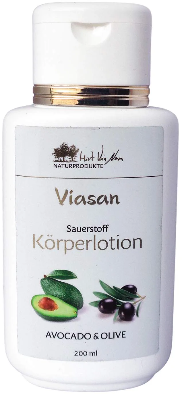 Viasan Sauerstoff Körperlotion 200ml - Zur Körperpflege