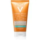 Vichy Capital Soleil Idéal Soleil Skyddande matt vätska för ansiktet SPF 50 50 ml