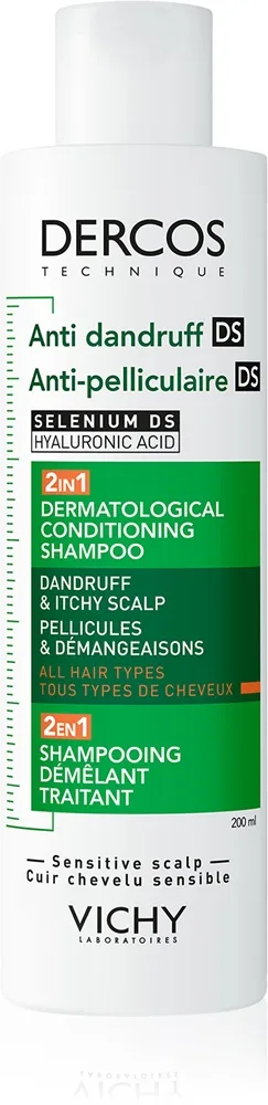 Vichy Dercos Technique 2-in-1 hilseshampoo 200 ml