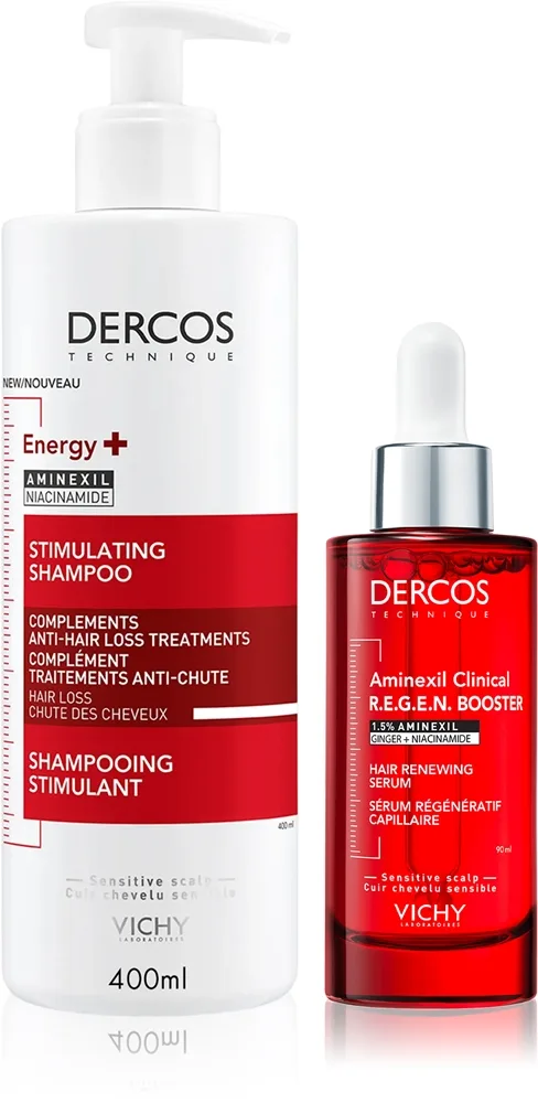 Vichy Dercos Hair Loss Routine setti hiustenlähtöön