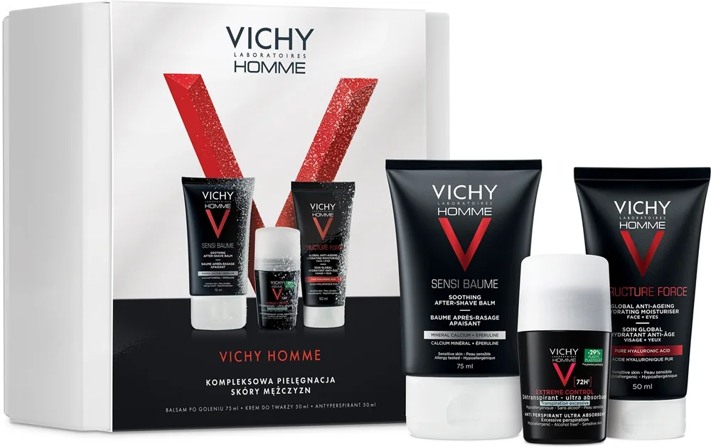 Vichy Homme Gift Set joululahjasetti miehille