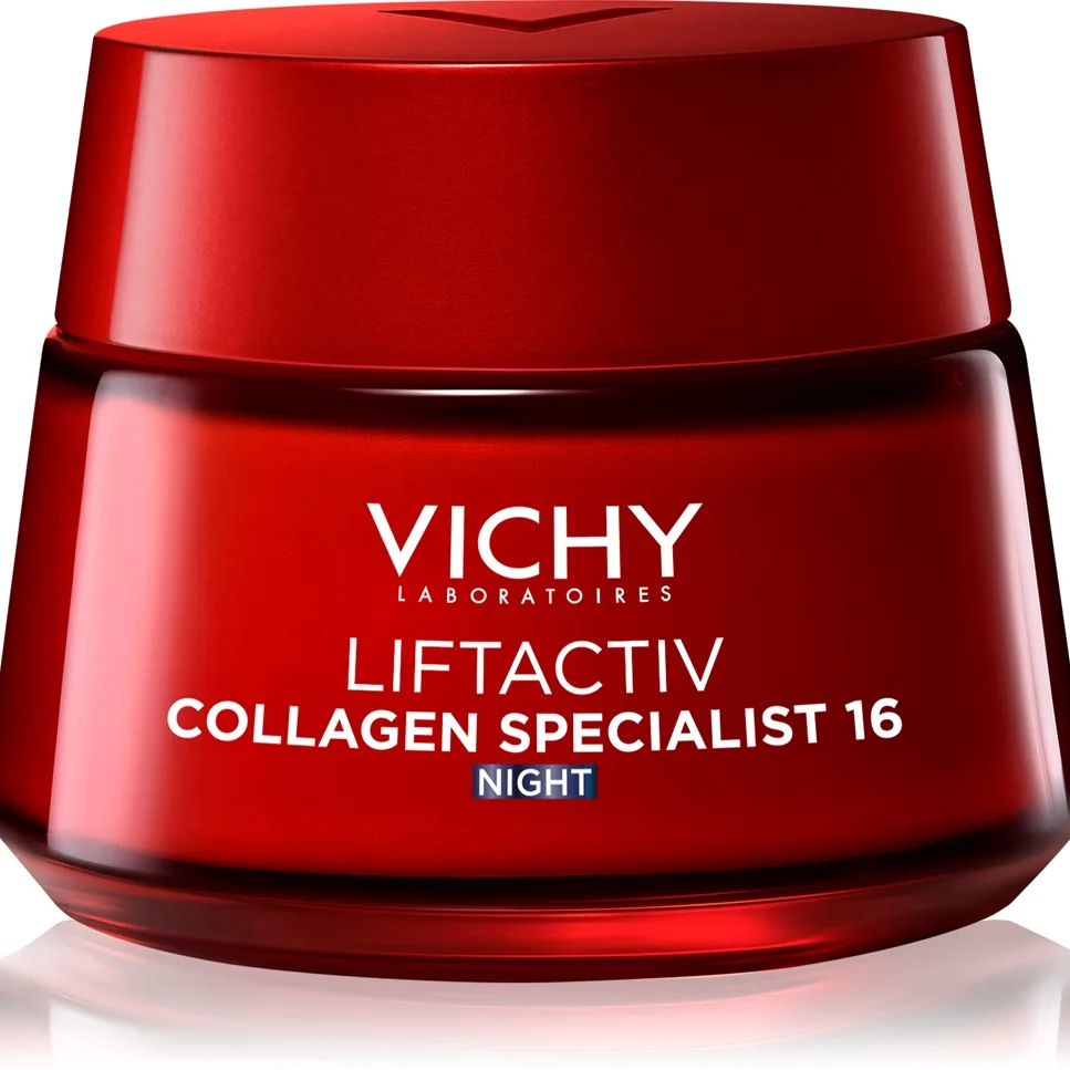 Vichy Liftactiv Collagen Specialist 16 Night Åtstramande nattkräm mot rynkor 50 ml