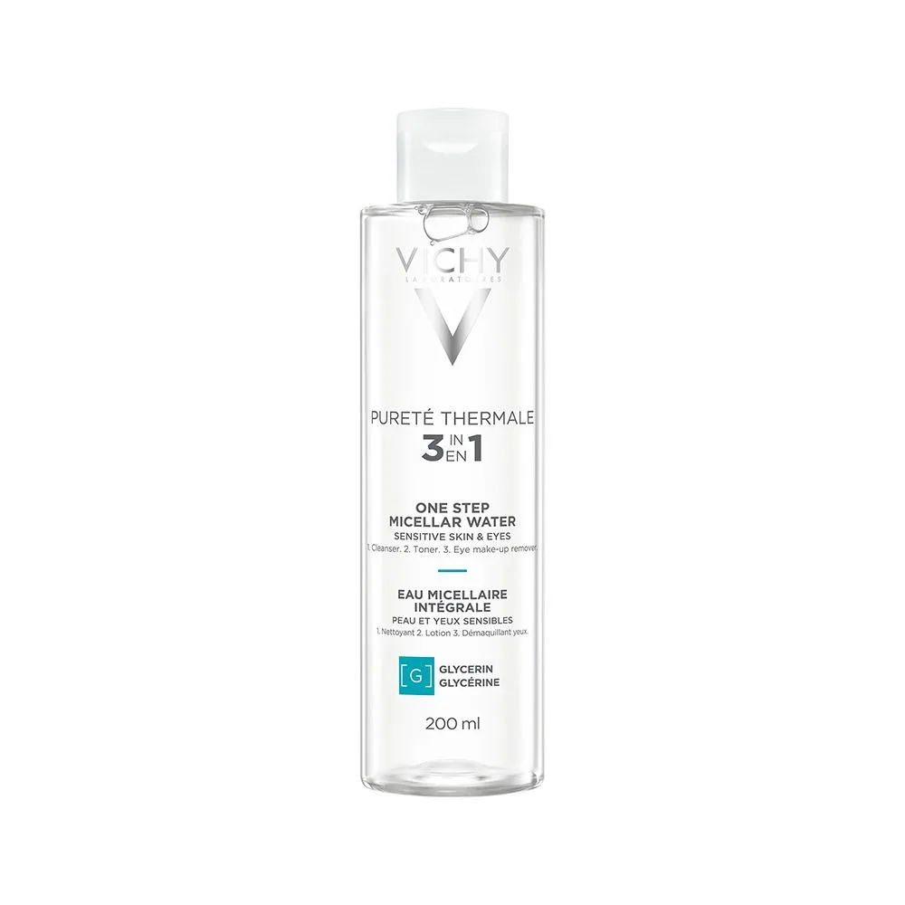 VICHY Pureté Thermale 3-in-1 One Step Micellar Water 200 ml