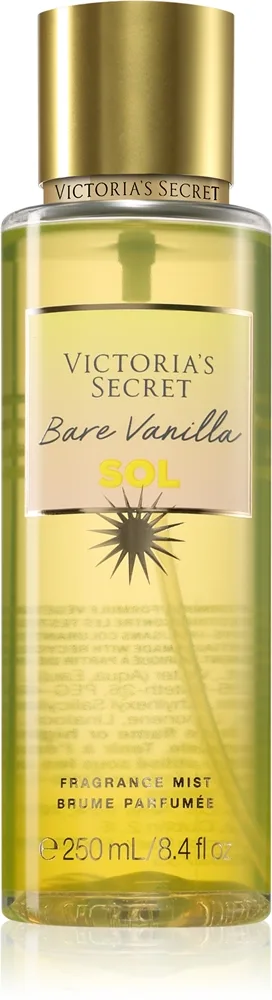 Victoria's Secret Bare Vanilla Sol Kroppsspray för Kvinnor 250 ml