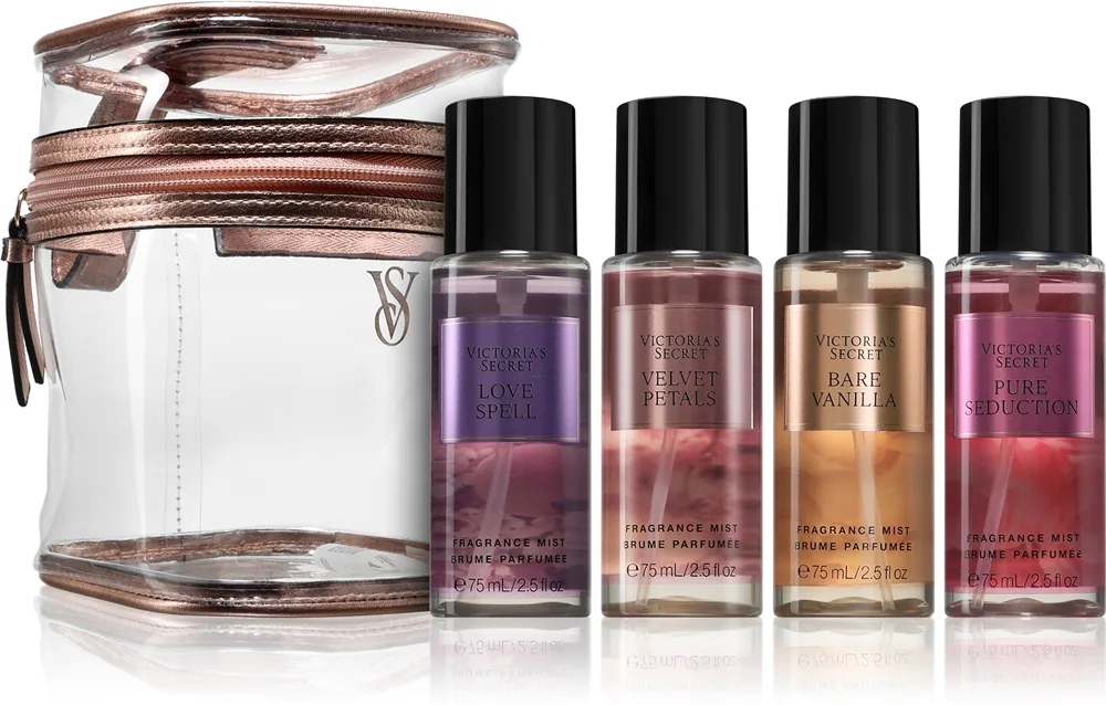 Victoria's Secret Body Mist Set lahjasetti naisille 4x75 ml