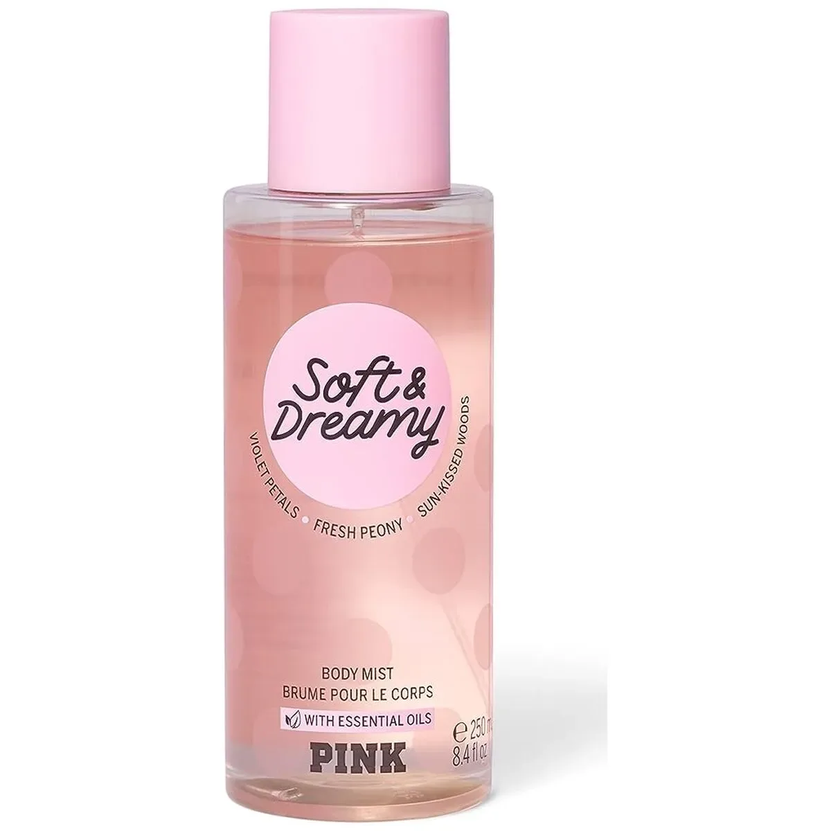 Victoria's Secret Pink Soft & Dreamy Violet Petals Fragrance Mist 250ml