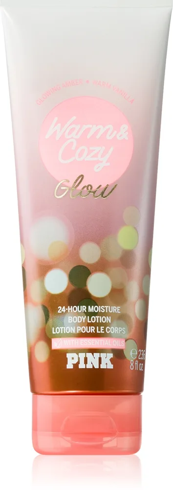 Victoria's Secret PINK Warm & Cozy Glow vartalomaito naisille 236 ml