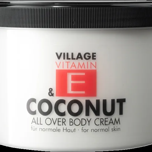 Village Vitamin E Coconut All Over Body Cream
