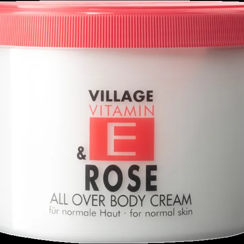 Village Vitamin E Rose All Over Body Cream