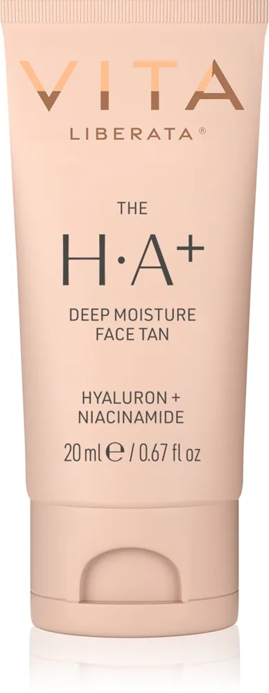 Vita Liberata The H.A+ Deep Moisture Face Tan Brun-utan-sol ansiktslotion med hyaluronsyra 20 ml