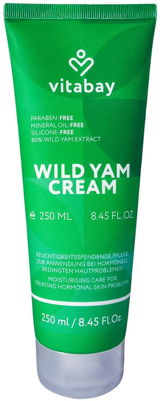 Wild Yams Creme M.64% Diosgenin Gesicht+körper - Zur Hautpflege