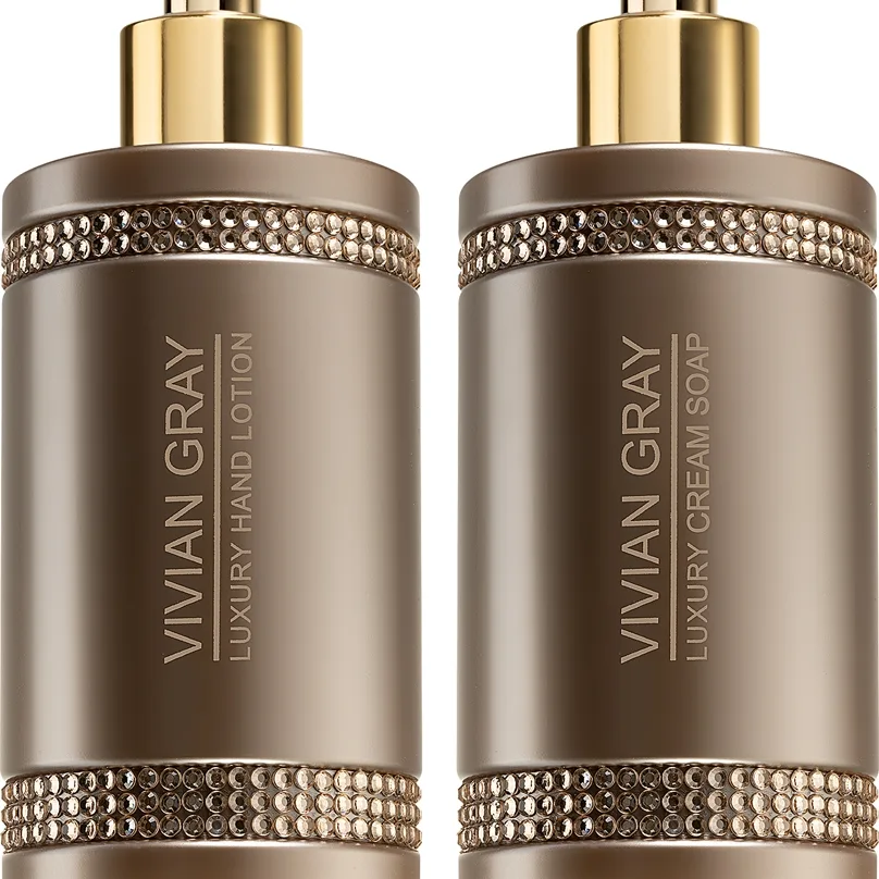 Vivian Gray Crystals Brown Presentförpackning med närande och återfuktande effekt