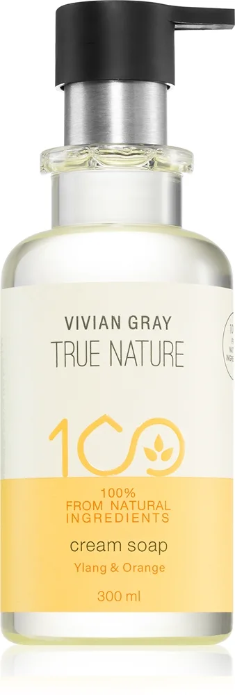 Vivian Gray True Nature Ylang & Orange voidemainen saippua 300 ml