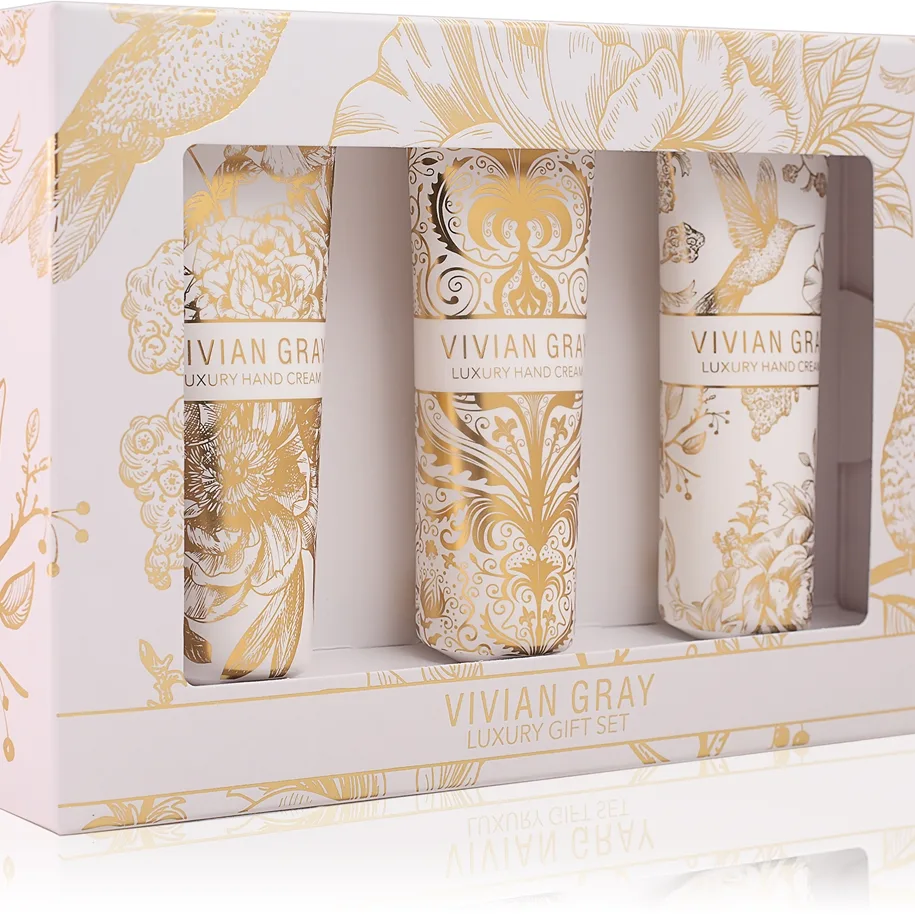 Vivian Gray Velvet White Presentförpackning för händer