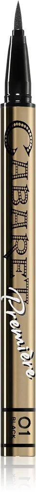 Vivienne Sabó Cabaret Première Langvarig eyeliner pen Skygge 01 Black 0.5 ml
