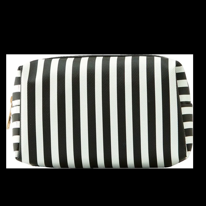Voyage Stine Cosmetic Purse Black/White Nylon (20x12x11 cm)