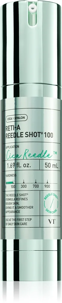VT Cosmetics Cica Reti-A Reedle Shot 100 Fugtende ansigtsserum med opstrammende effekt 50 ml