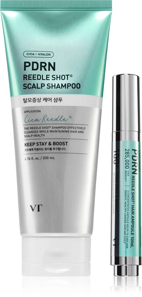 VT Cosmetics Hair Set setti hiuksia kiinteyttämään ja kasvun tueksi