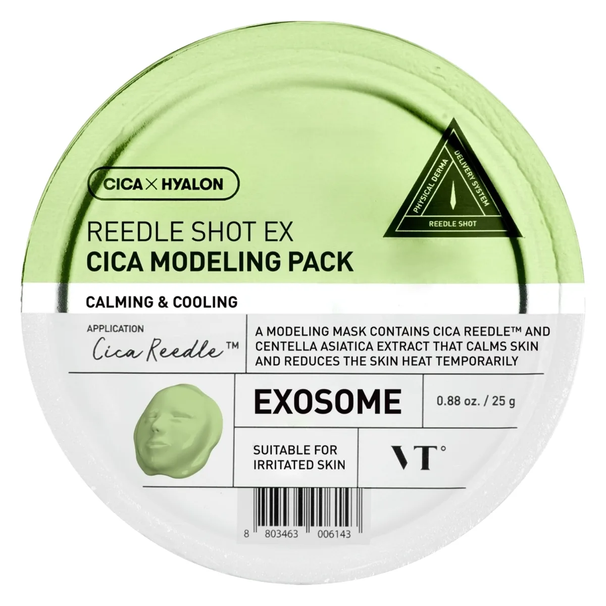 VT Cosmetics Reedle Shot EX Cica Modeling Pack 25g