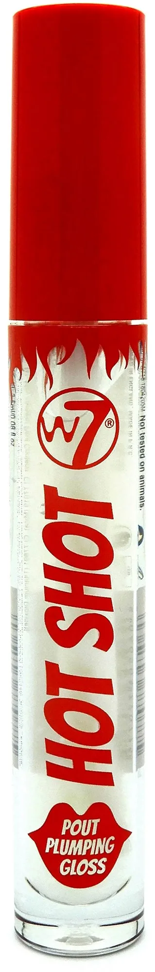 W7 Hot Shot Lip Plumping Gloss Clear