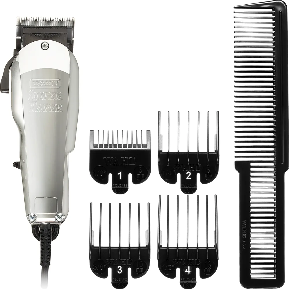 Wahl Chrome Super Taper 08463-316H ammattilaistason hiustrimmeri 1 kpl