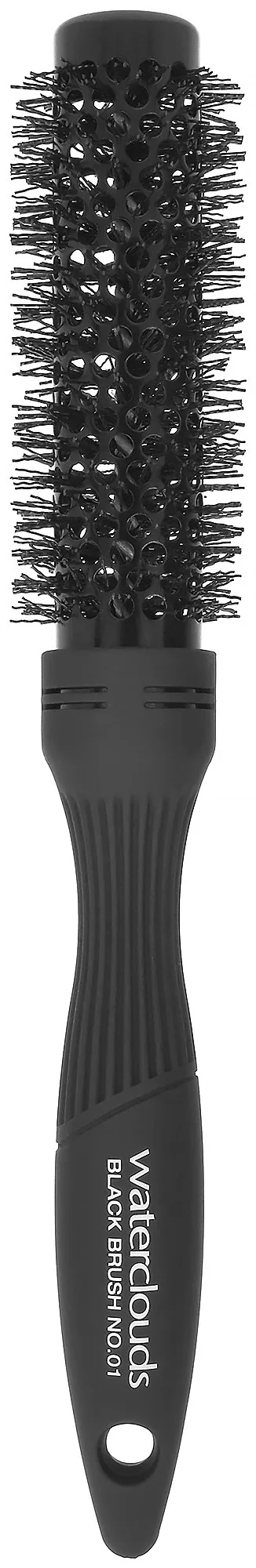 Waterclouds Black Brush No.01 Ceramic Hot Curling Brush 25Ø 25 mm