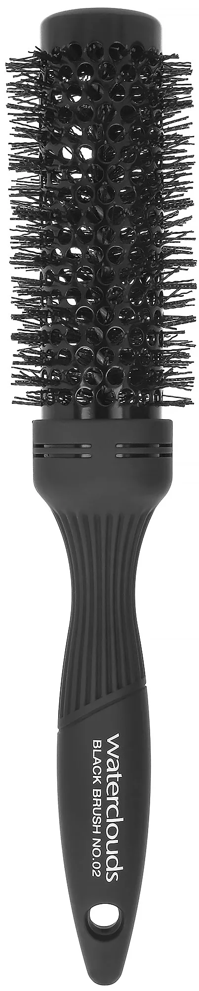 Waterclouds Black Brush No.02 Ceramic Hot Curling Brush 33Ø 33 mm