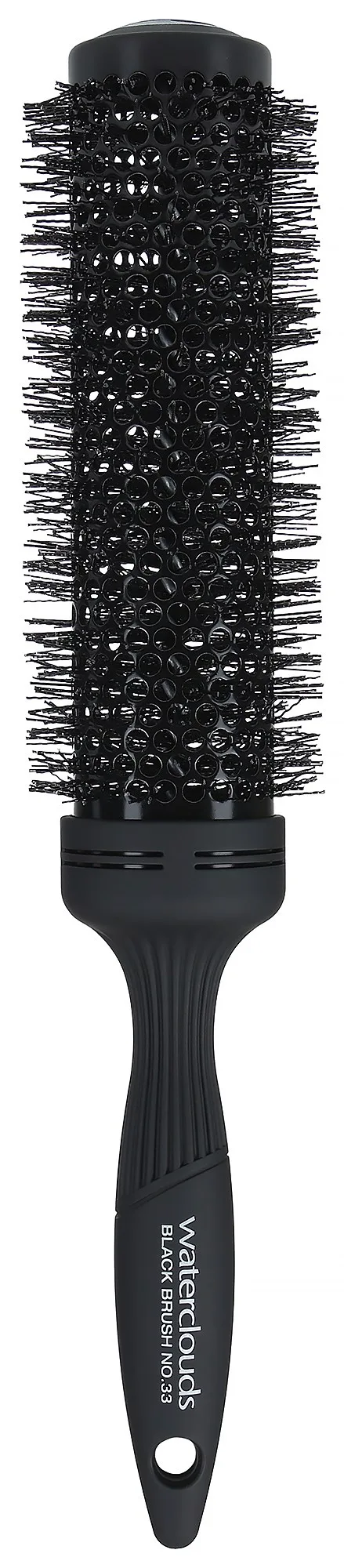 Waterclouds Black Brush No.33 Xtra Long Ceramic Hot Curling Brush 43Ø 43