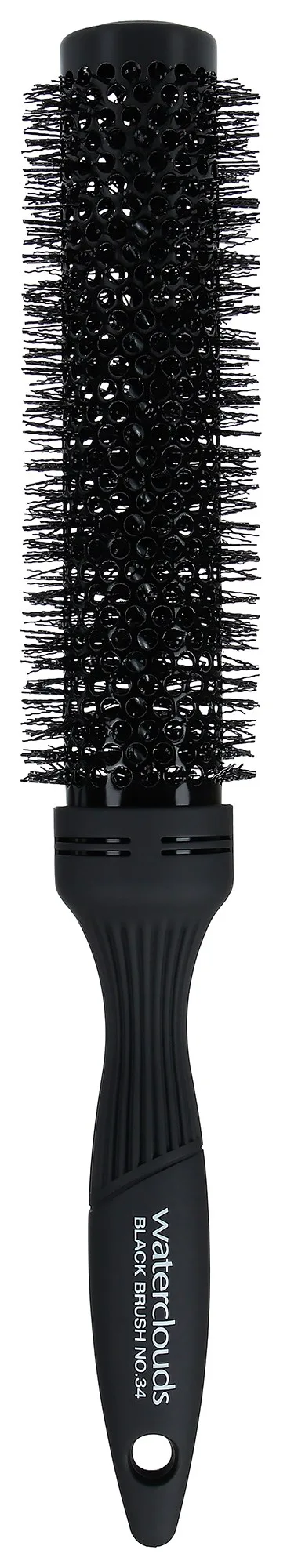 Waterclouds Black Brush No.34 Xtra Long Ceramic Hot Curling Brush 33Ø 33 mm