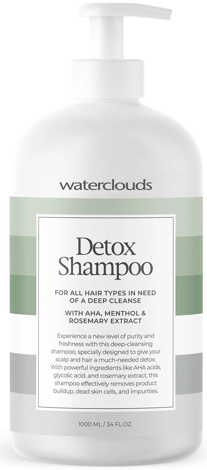 Waterclouds Detox Shampoo 1000 ml