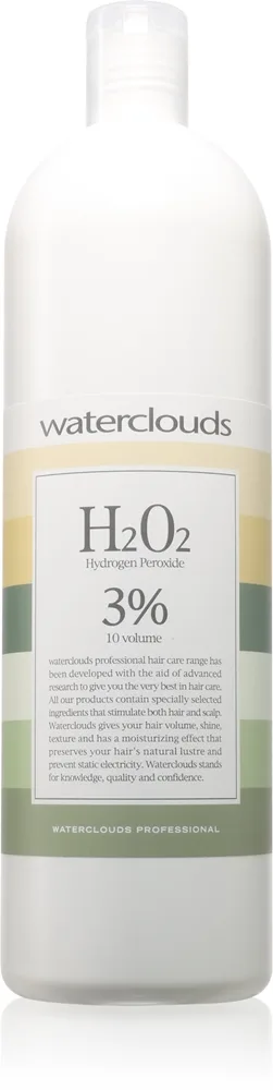 Waterclouds H202 3% vol 10 Peroxidkräm 3% 1000 ml
