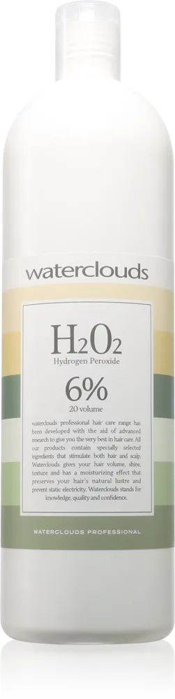 Waterclouds H202 6% vol 20 Peroxidkräm 6% 1000 ml