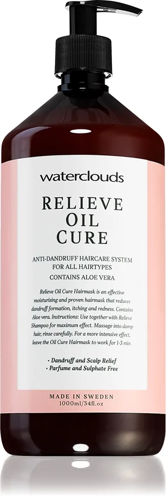 Waterclouds Relieve hiusnaamio hilsettä vastaan 1000 ml