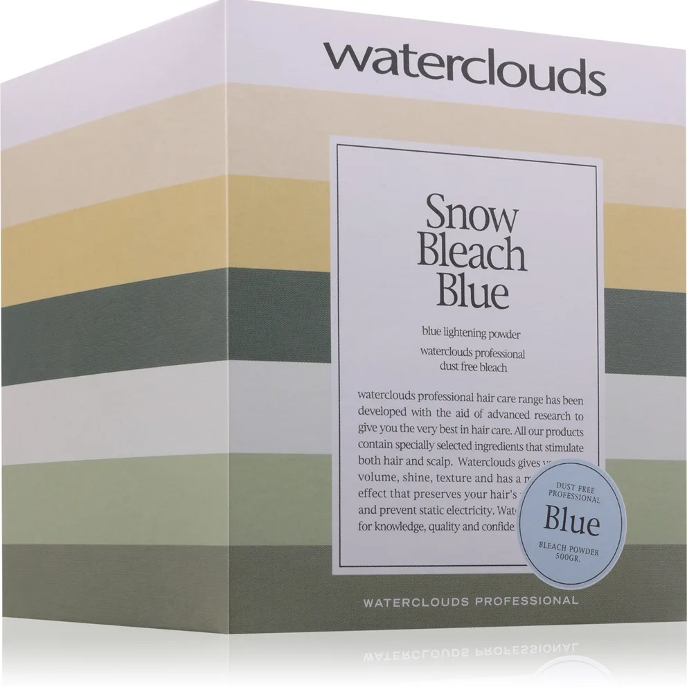Waterclouds Snow Bleach Blue vaalentava puuteri hiuksiin 500 g