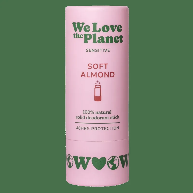 We Love The Planet Deodorant Stick Soft Almond Sensitive (40 g)