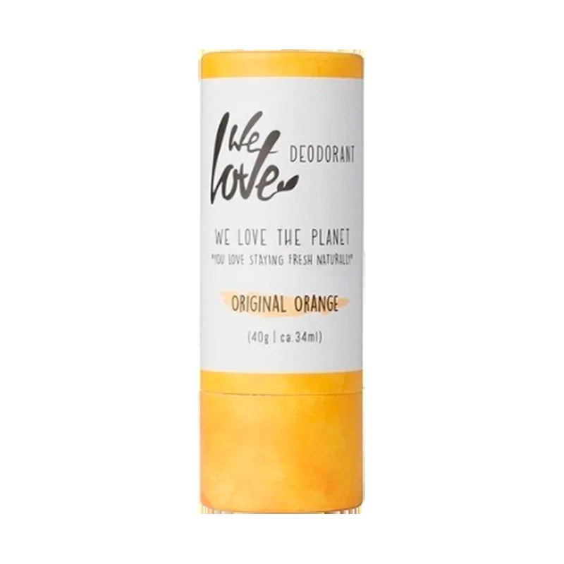 We Love the Planet Original Orange Deodorant Stift (40 g)