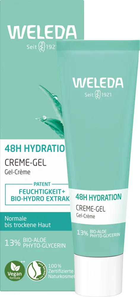 Weleda 48H Hydration Creme-Gel Ansiktsgel