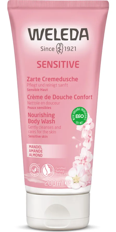 Almond Sensitive Body Wash 200 ml