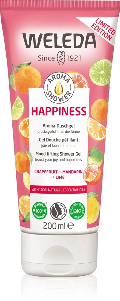 Weleda Grapefruit Shower- Happiness - 200 ml.