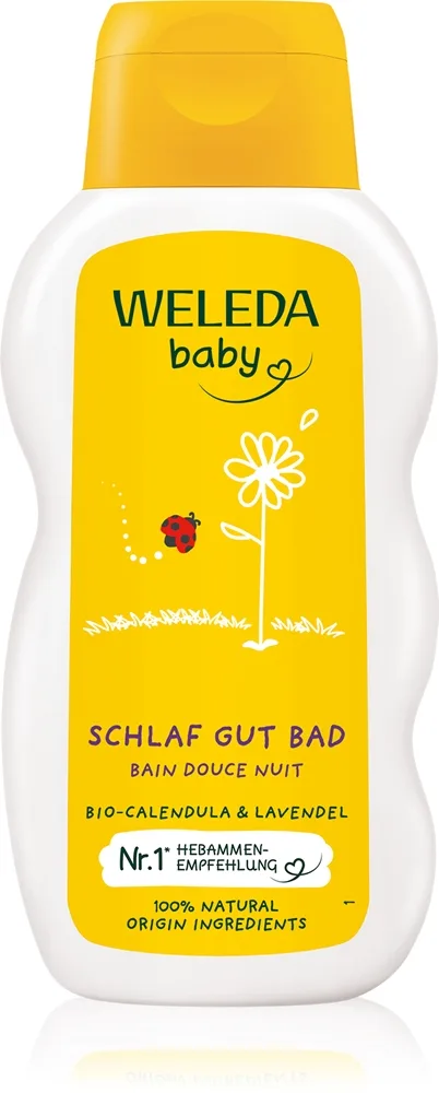 Weleda Calendula godnat bad Badeartikler