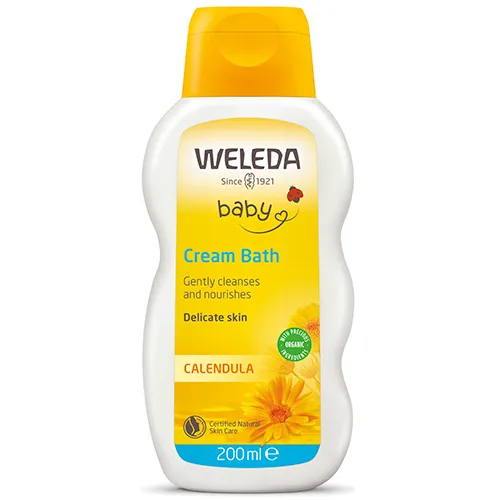 Weleda Calendula Cream Bath Mamma & Baby 200 ml.