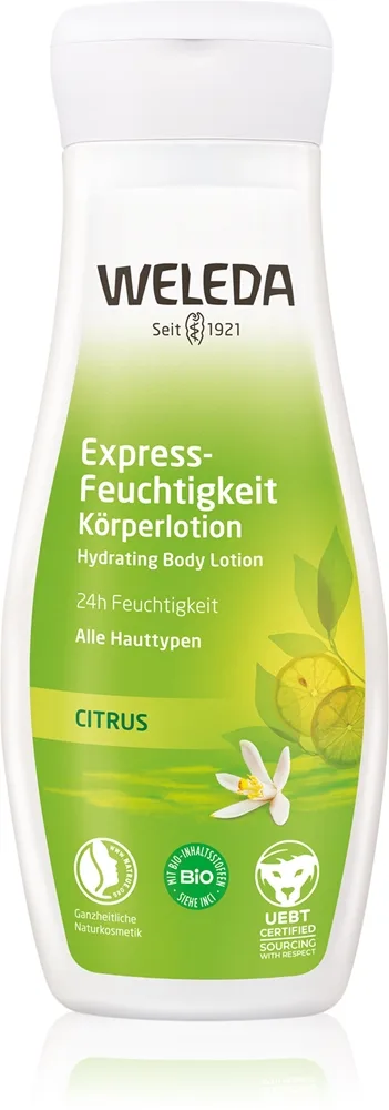 Weleda Citrus Intensivt fuktgivande kroppslotion 200 ml